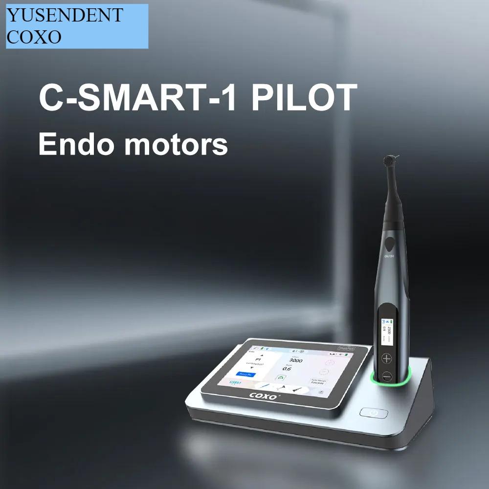 YUSENDENTCOXO C-SMART-i PILOT Стоматологические эндодонтические моторы Подготовка корневых каналов Большой цветной ЖК-дисплей 5-в-1 Функциональность Бесконтактный Супер