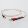 RCA To Dual Banana Plug HiFi Amplifier Audio Cable