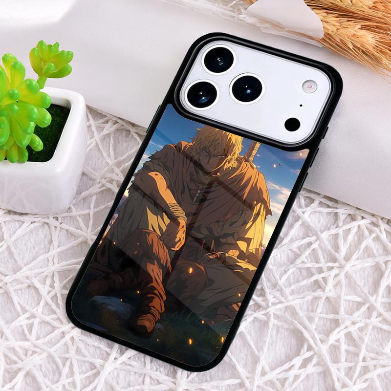 Ударопрочный чехол для телефона Vinland Saga для iPhone 17 Air 16e 15 11 12 14 13 Pro Max Чехол Coque