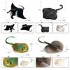 Fish Model Manta Ray Model Simulation Sea Life Action Figurines Ocean Animal Figures  Kids Toy