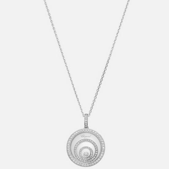 Серебряный кулон 925 пробы от семьи Сяо «Время поворачивает удачу» с бриллиантовым флаконом духов в форме сердца и дизайном звездного неба