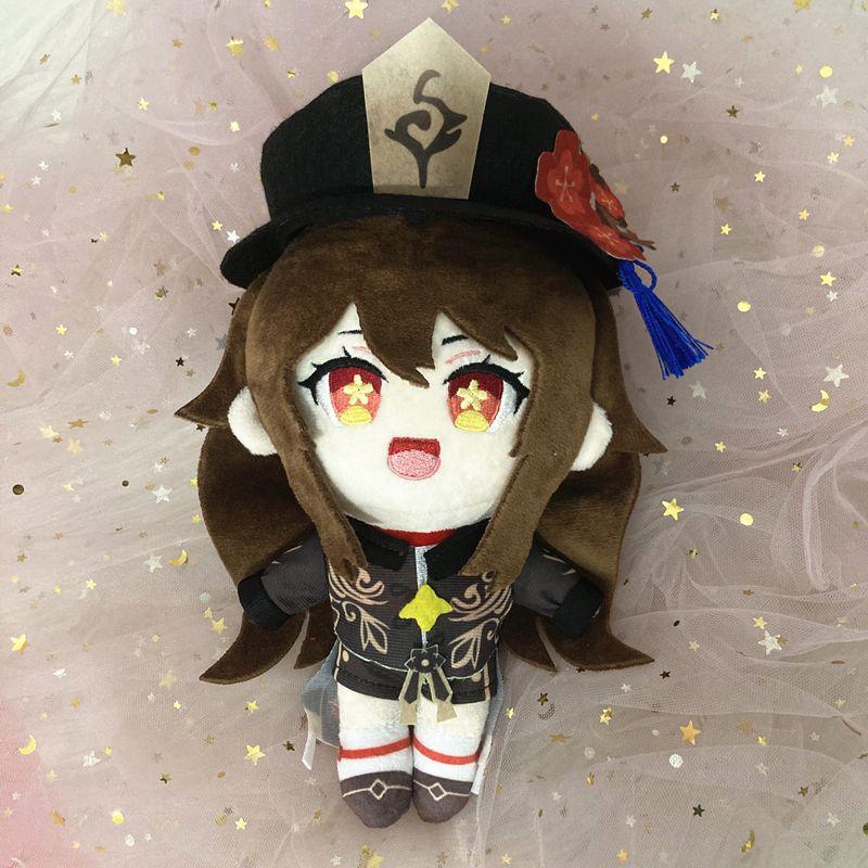 Мягкая игрушка Genshin Impact Игра Аниме Персонажи Кукла Милый дизайн Хлопок ПП Подарки