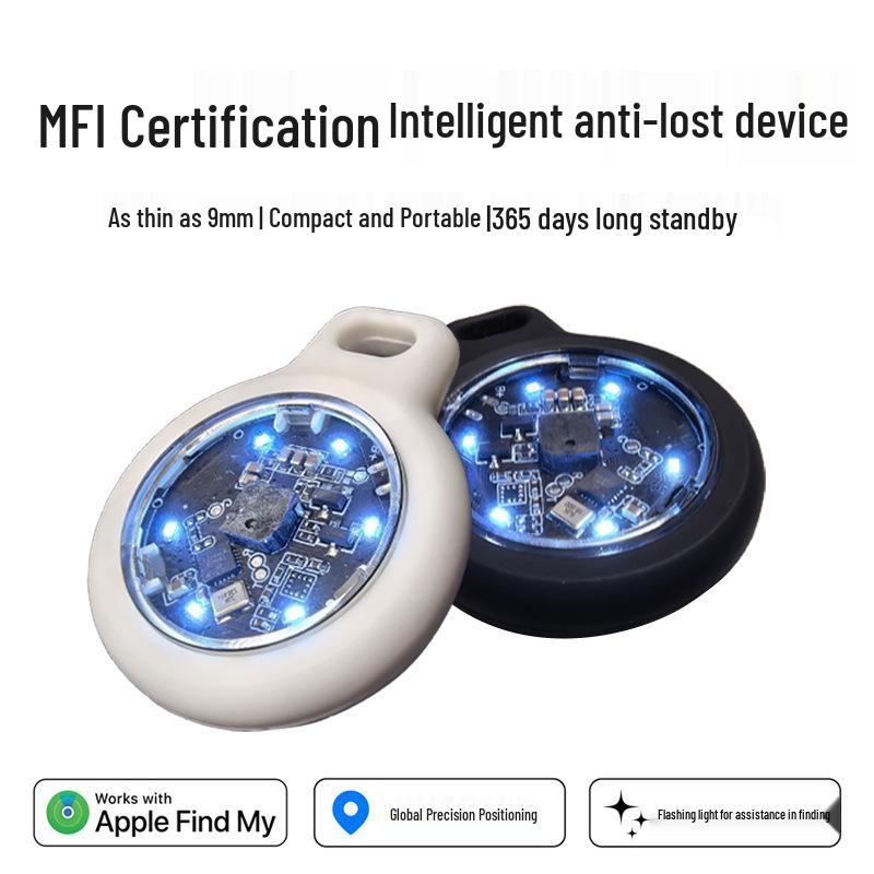 GPS-трекер для домашних животных с мигающим индикатором для Apple AirTag Find My Locator