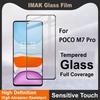 For POCO M7 Pro 5G Glass IMAK Full Coverage Tempered Glass Film Pro+ Series