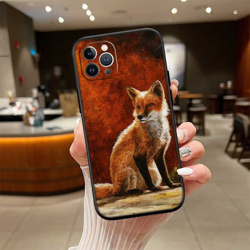 UP4 Animal Raccoon Fox New High-End Shell Phone Case for Xiaomi Poco C40 C50 C51 C55 C65 C71 C75 F3 F5 F6 F7 M2 M3 Pro Ultra