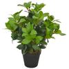 VidaXL Artificial Plant with Pot Green Laurel 40 Cm