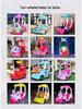 Children's & Adults' Luminous Electric Scooter with Seat - Outdoor Double Bumper Amusement Vehicle