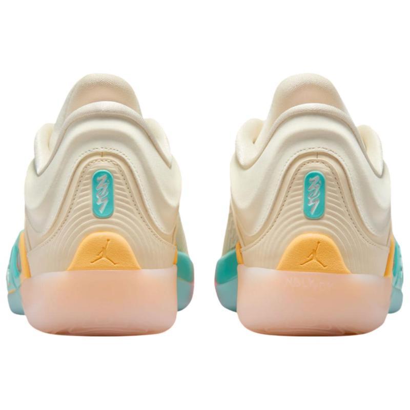 Jordan Баскетбольные кроссовки Zion 4 с низким верхом, устойчивые к скольжению и износу, мужские, бежевые Jordan FD0591-102