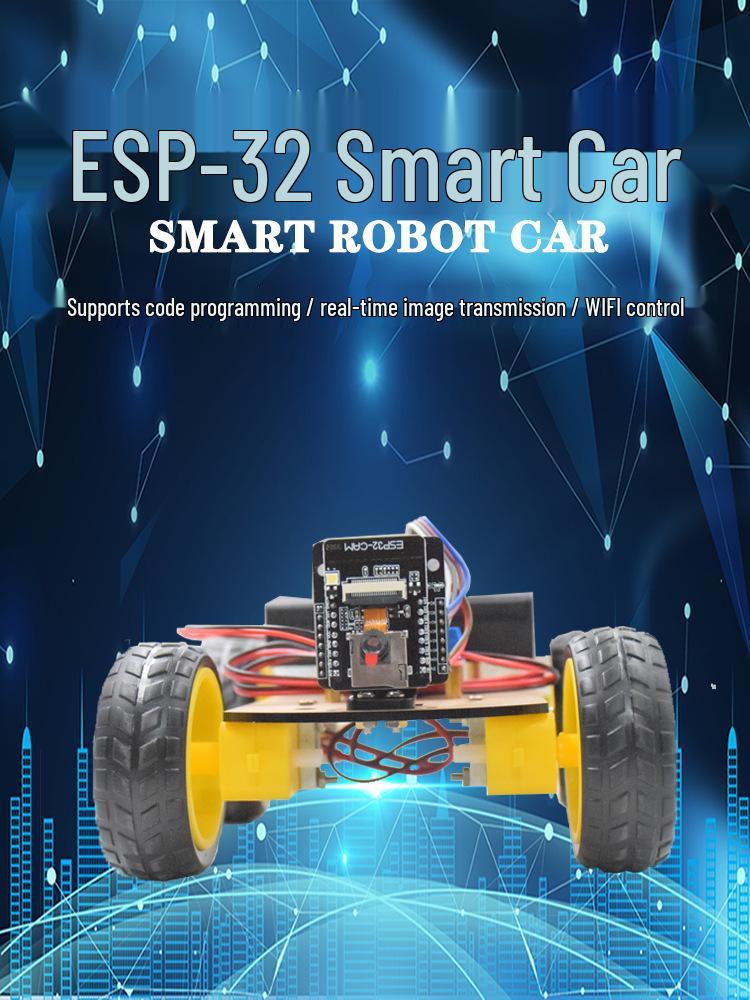 ESP32 IoT WiFi Умный Автомобильный Комплект с Камерой и Полным Приводом