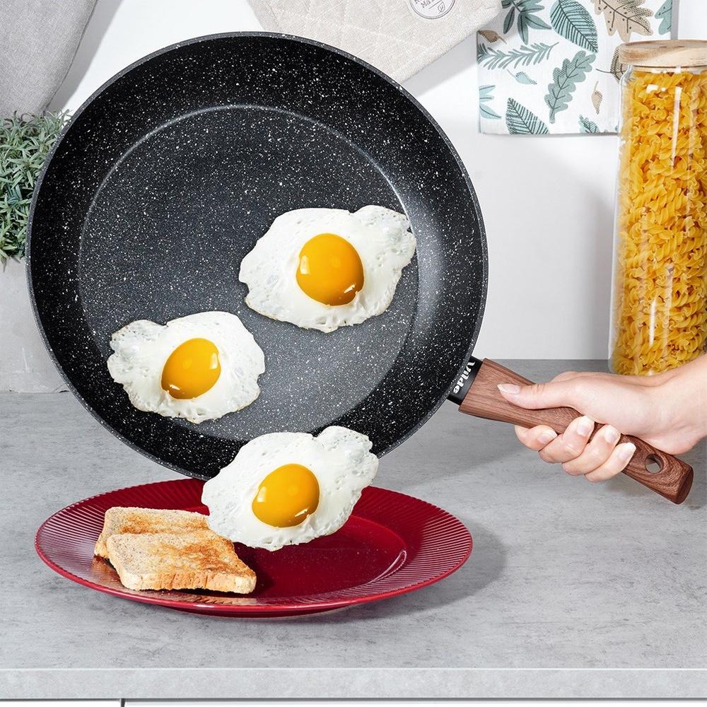 BLACK&WOOD granite frying pan 28 cm