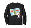 Peanuts Snoopy New York Postcard Design Long Sleeve T-Shirt
