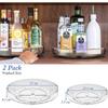 Lazy Rotating Susan Plate Fridge Spice Holder Rotating Kitchen Organiser