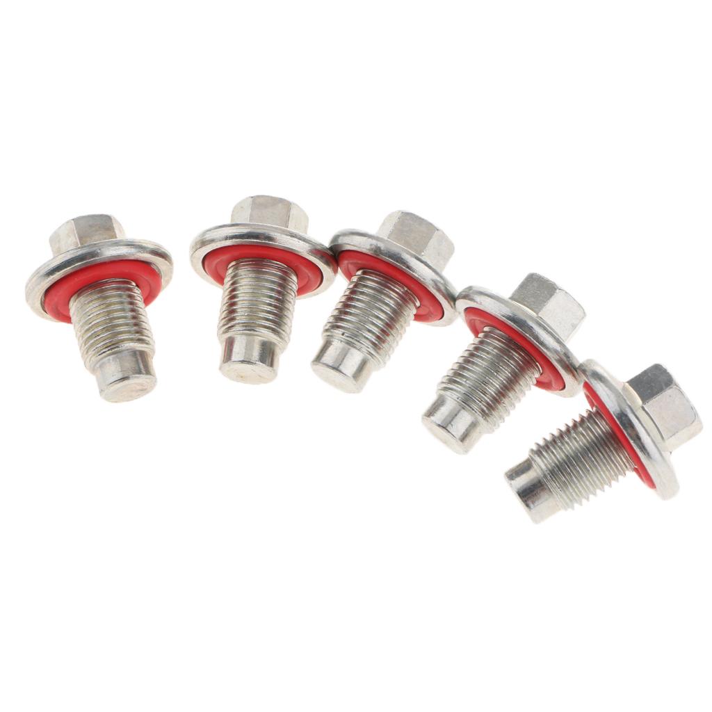 Engine Oil Sump Plug Screw Kit High Quality Metal Bolt Car Oil Drain Pan Maintenance for Jeep 03-19