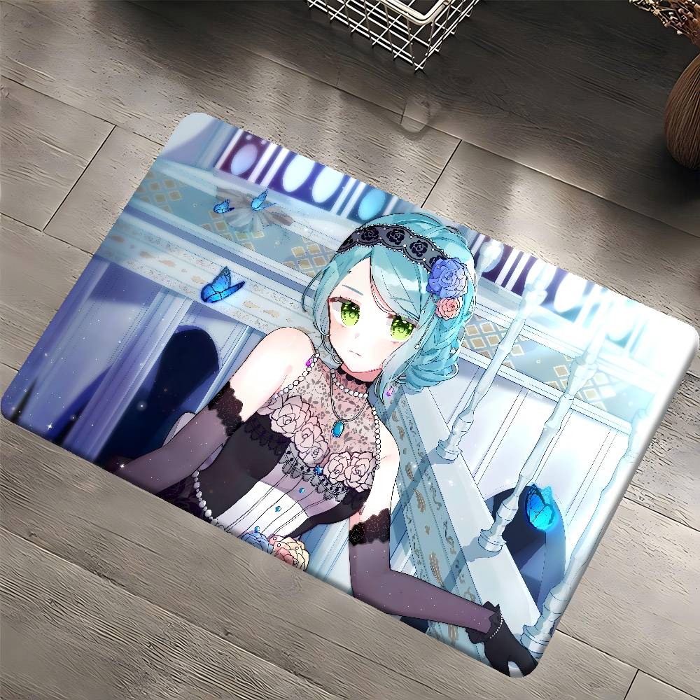 S-sayo Hikawa Коврик для пола Ретро Множественный выбор Гостиная Кухня Ковер Нескользящий Современный Домашний Декор