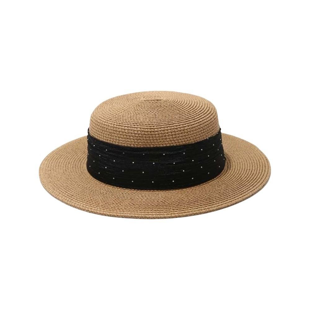 Korean Style Sunscreen Bucket Hat Wide Brim Women's Sun Hat Fashion Straw Woven Hat  Ladies
