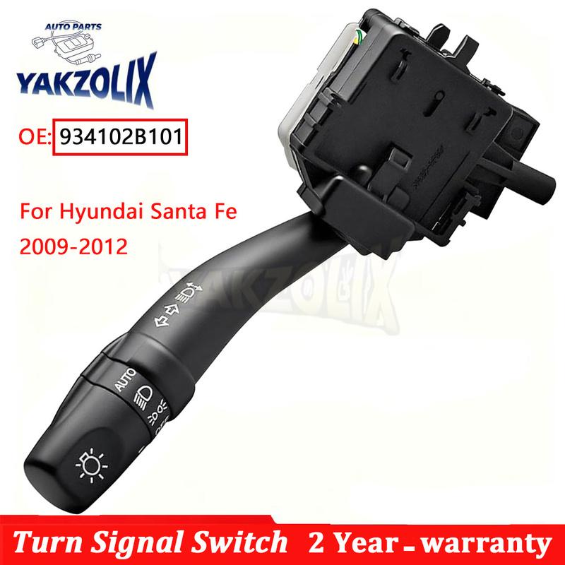New 93410-2B101 934102B101 Headlights Light Switch Turn Signal Switch Lever for Hyundai Santa Fe 2009 2010 2011 2012 Car Parts