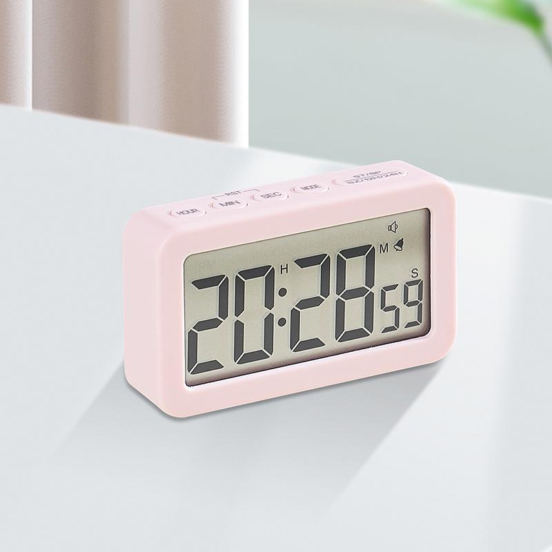 Digital Alarm Clock Bedside Clock 12/24H Display Table Clocks for Home Decor Bedroom Office