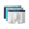 Letter Loop Logo Waistband Comfortable Breathable Fitted Boxer Briefs 3-Pack Men Underwear NP2312O-UT2