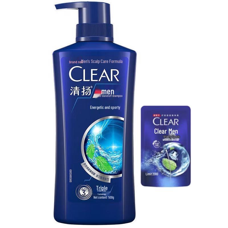 Шампунь против перхоти Clear Men Vitality Sport