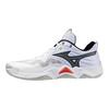 Mizuno Волейбольные кроссовки WAVE MOMENTUM ELITE Поддержка Баланс Унисекс Белый Черный V1GA251259