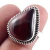 Natural Red Tiger's Eye Gemstone Handmade 925 Solid Silver Jewelry Ring S.8 t8I65