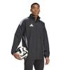 Adidas Men's Tiro 25 Competition All-Weather Soccer Jacket, JSJ90, Black/Team Grey (IW0427), Size Small