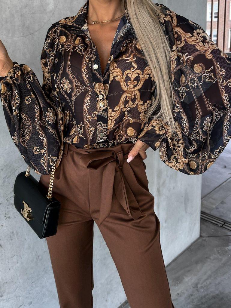 Новая осенняя рубашка с длинным рукавом 2022