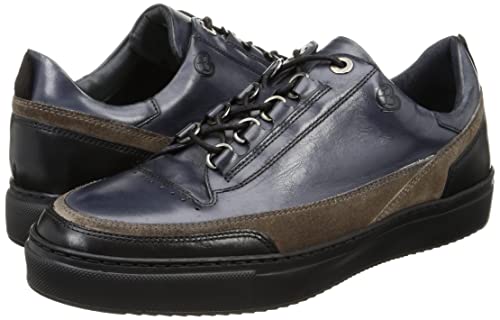 Мужские кроссовки-ботинки LANVIN en Bleu 86480, BLAGRY, размер 26.0 см