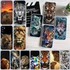 JO36 Leopard Wolf Tiger Lion Phone Case for Motorola Edge 20 30 S30 40 50 Fusion Lite Plus Pro Neo Ultra One Power Action Macro Hyper Vision Zoom