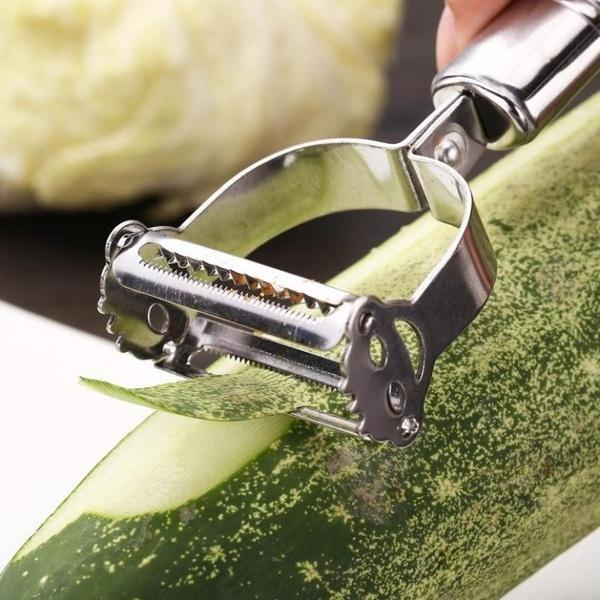 1PC Stainless Steel Potato Cucumber Carrot Grater Julienne Peeler Vegetables Fruit Peeler