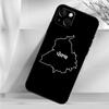 Карта Пенджаба Ударопрочный чехол для iPhone 17 16 Pro Max 11 14 15 Plus 12 13 Mini 16e 17 Air Чехол для телефона