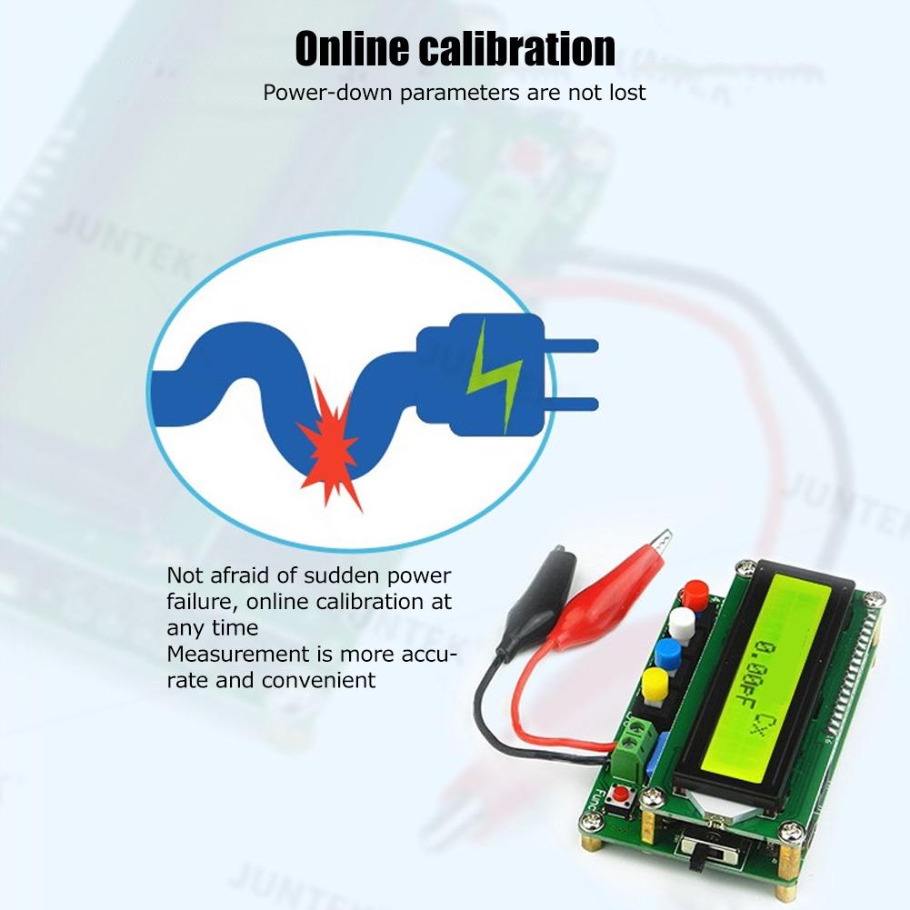 LC100A Professional MultiFunctional LCD Digital Inductance Capacitance Meter
