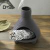 Handmade Ceramics Palo Santo Holder Sages Stick Dish Smudge Bowl Cone Incense Burner Chimenea Yoga Meditation Zen Decoration