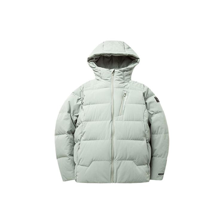 Anta Variety Training Collection Down Jacket Men's Pea Gray Green 152147908-1