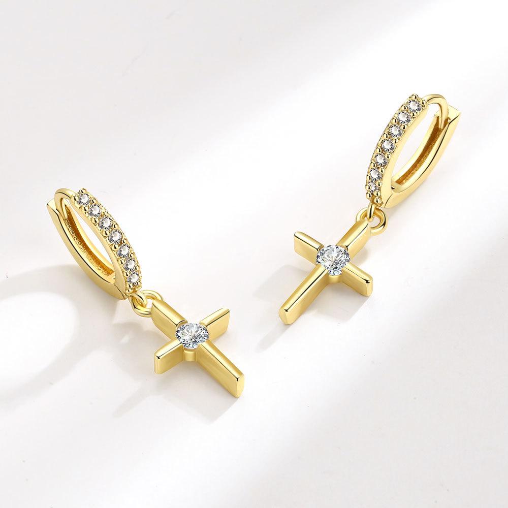 925 Sterling Silver Heart Hoop Earrings Stud Earrings Silver Women Star Butterfly Earrings for Women Jewelry Gift E357