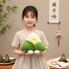 Eco-friendly Filling Sticky Rice Dumpling Toy Dragon Boat Festival Doll Cultural Event Giveaway