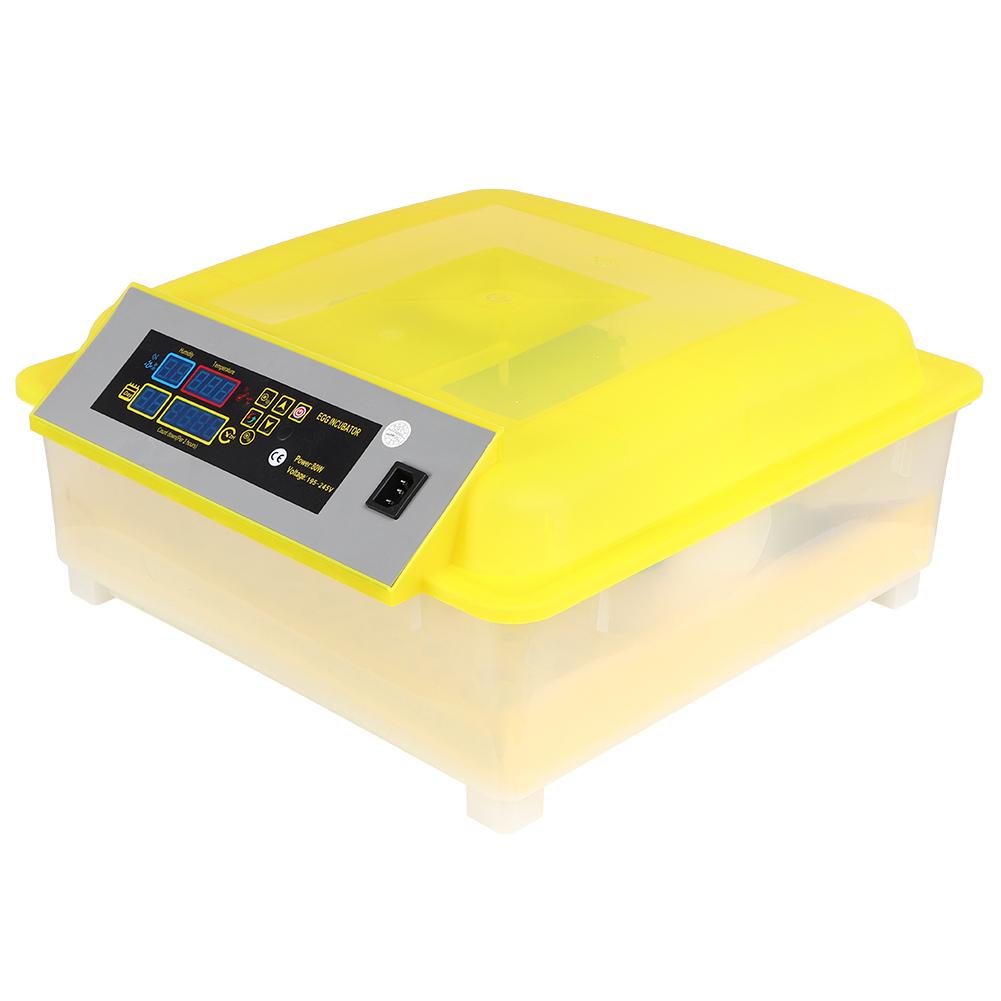 56 яиц Single Power Small Home Куры Утки Птицы Полностью Автоматический Интеллектуальный Контроль Температуры