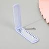 Lovely Animals Cartoon Comb Plastic Pocket Hair Brush Simple Portable Comb With Mirror  Women