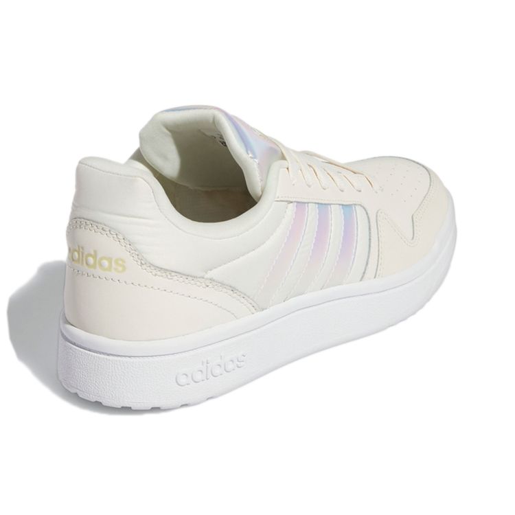 adidas Neo Postmove Синтетическая кожа Повседневные Прочные Низкие Кеды для скейтбординга Женские Кроссовки Белые Серебристые GY1025