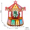 3D Деревянный Пазл Модель Колеса Обозрения Наборы для DIY Сборки Игрушки Карусель для Детей Девочек Подарок на Рождественскую Елку Украшение для Дома Комнаты
