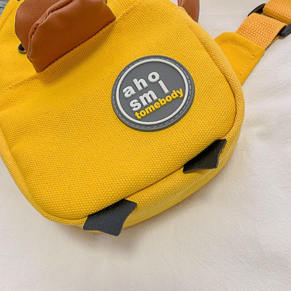 Yellow Duck Waist Bag Shoulder School Bags Fashion Chest Pack Student