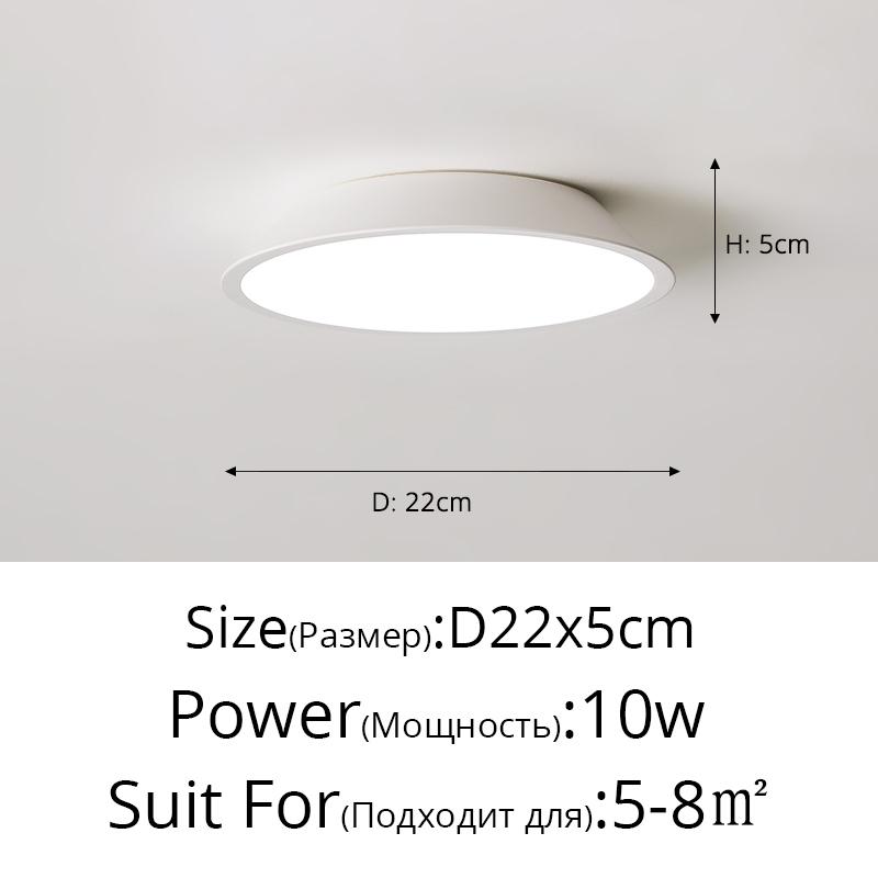 Led Ceiling Lights Modern Minimalist Bedroom Kitchen Dining Room Indoor Lighting Decor Ceiling Lamps Study Balcony Ceiling Lamps