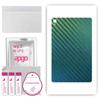 apgo Protective Skin Sticker for the Back Compatible with Motorola Moto Tab G70 LTE, Wrap Film, Foil, Vinyl - Pattern Carbon Chameleon CAKA1