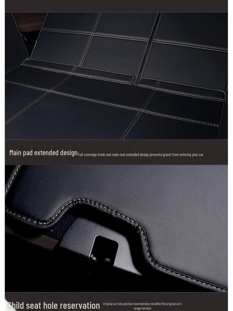 All-Weather Trunk Mat for Accord Gen 10, CRV, Lavida, Magotan B8, Tiguan L, and Sagitar