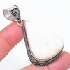 Scolecite Handmade 925 Sterling Silver Jewelry Pendant 2.29" K3v86