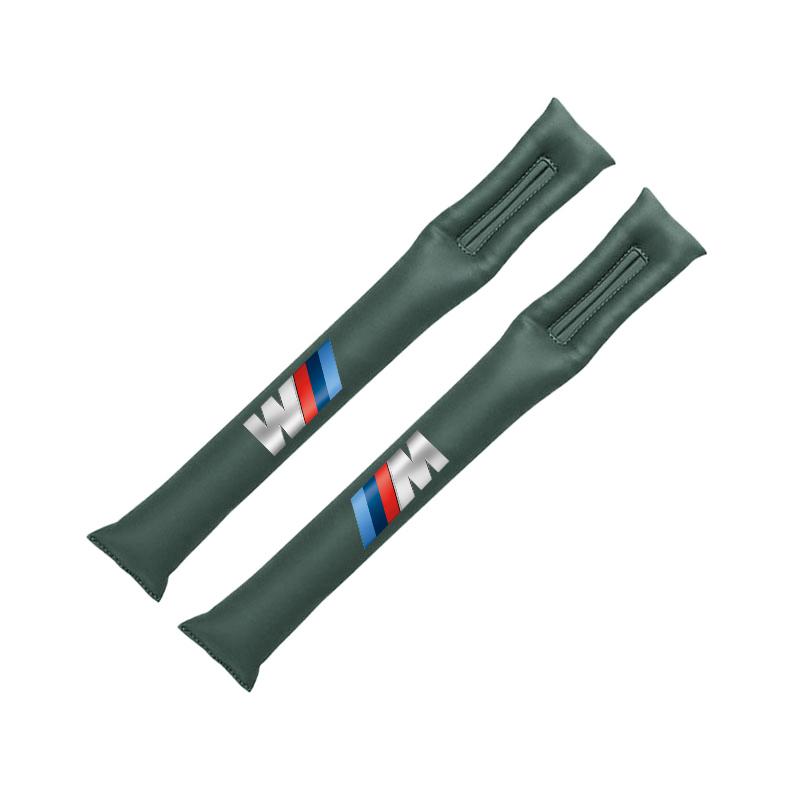 Parking Tag 2Pcs Car Seat Gap Filler Strip Soft Pads Leather Auto Accessories For BMW E46 E90 E60 F30 F10 E39 E36 F20 G30 G20 X1 BZ5