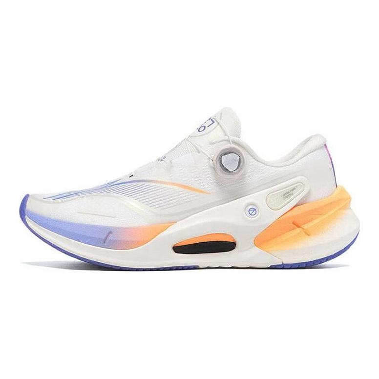 Li Ning Furious Rider 7.0 PRO V2 Амортизация Легкие Низкие Кроссовки для Бега Мужские Белый Синий Оранжевый ARZT009-1
