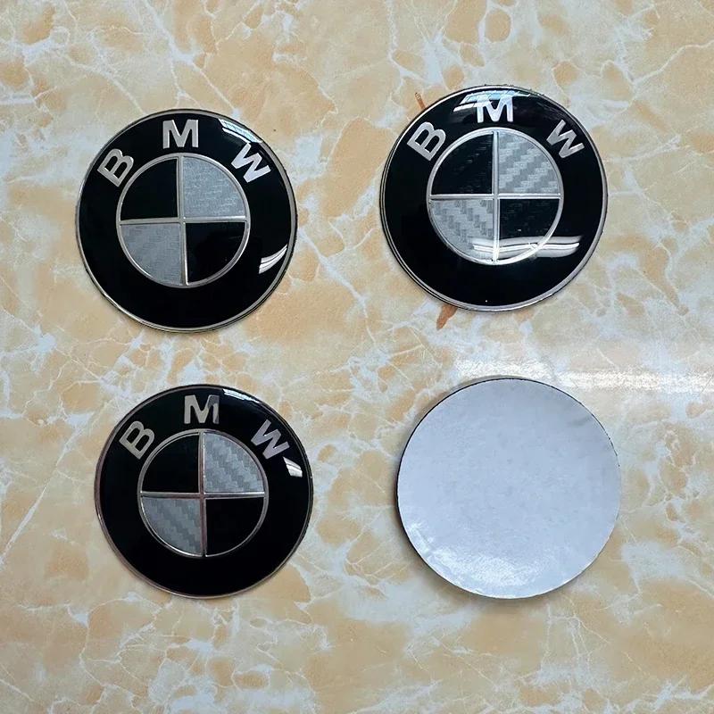 For BMW Hot 2025 56mm 65mm Car Badge Wheel Center Cover Stickers Hub Caps Decal For BMW M M3 X5 X1 X3 E46 E90 E39 F10 F20 F30 G2
