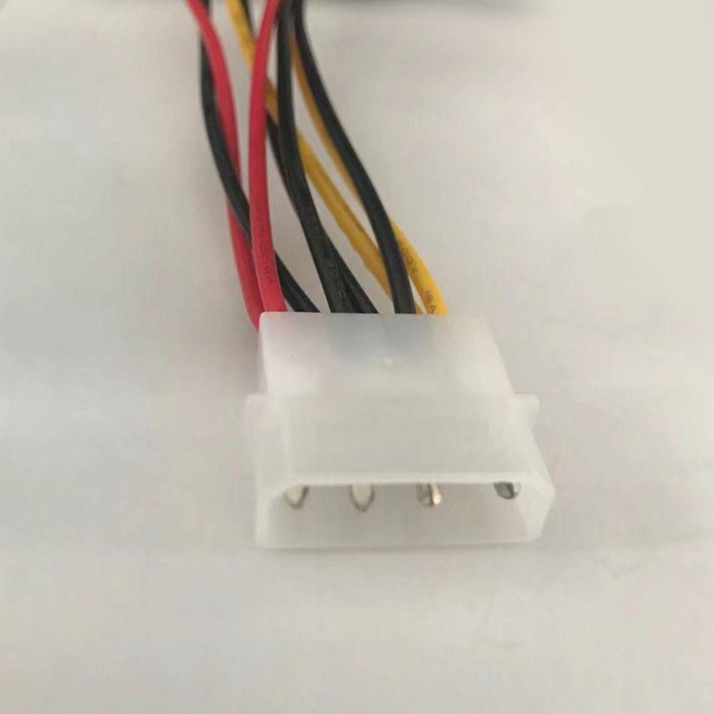 Разветвитель питания Y-кабель Удлинитель питания Molex to SATA Female Cable Adapter