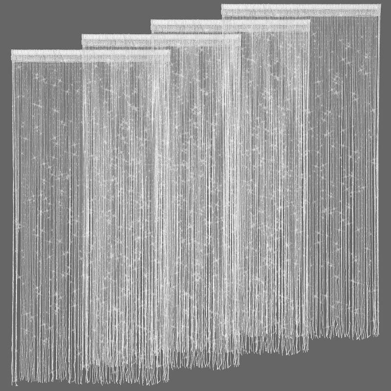 Штора Ручной работы Бохо Шторы для Спальни Гостиной Тканое Настенное Панно Богемный Декор для Окна Дверного Проема Гардероба Свадебный Фон